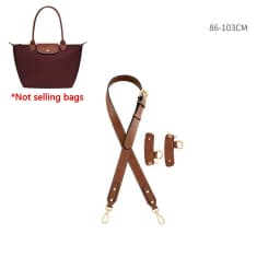Leather Bag Shoulder Strap For Longchamp M Durable Gift Bag Modification Without Punching Strap Bag Accessories