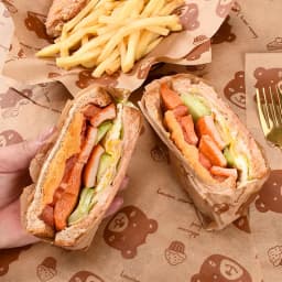 100PCs Waterproof And Oil Resistant Sandwich Packaging Paper Food Grade Oil Resistant Paper Bread Sandwich Sandwich Baking Tools