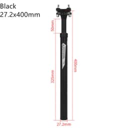 Shock Absorber Seat Post MTB Aluminum Bicycle Road Bike Seatpost 27.2/28.6/30.4/30.9/31.6*400mm Bicycle Seat Tube Ultralight