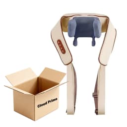 6D Neck And Shoulder Massager, USB Rechargeable Portable Neck And Shoulder Massager, Ergonomic Design for Back, Legs, Shoulder