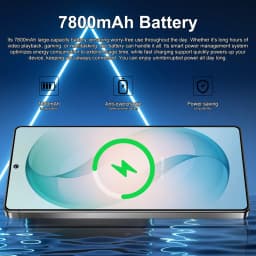 K-Touch Mobile Phones C27 Ultra 5G Dual Card Smartphone 7.3 Inch Android 15 Cell Phone 16+48MP Camera 7800mAh Face Unlocked WIFI GPS Cellphones For Men Women