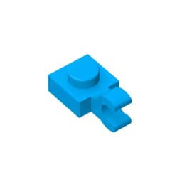 Gobricks GDS-813 PLATE 1X1 W/HOLDER VERTICAL compatible with lego 6019 61252 children's toys Assembles Building Blocks Technical