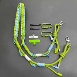 Hand-braided Adjustable Repalcement Bag Strap Multi-purpose Anti-lost Camera Phone Lanyard Crossbody Shoulder Strap Accessories