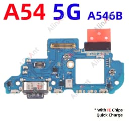 Dock USB Charger Board Connector Port Flex Cable For Samsung Galaxy A56 A55 A54 A53 A52S A52 A51 A50 A546B A556B A566B 4G 5G