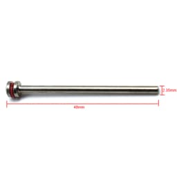10 Pieces Sandpaper Clamp Split Mandrels for Jewellery Rotary Grinder 2.35 Shank Abrasive Holder Clip Rod Jewelry Tools