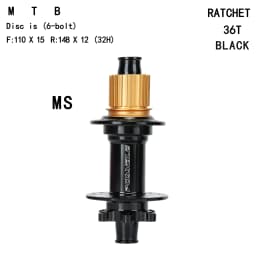 MTB Rear Hub 32H 36T Alloy Boost148mm XD HG MS Freewheel 6 Colors Lightweight Mountain Bike Bicycle Cycling Parts Back Wheel Hub