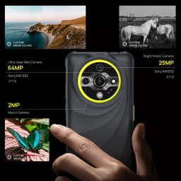 Ulefone Armor X31 Pro 5G Rugged Phone Android 14 Waterproof Smartphone 6.56”16GB RAM 256GB ROM Sony ® Night Camera 64MP NFC