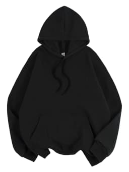 Basic Winter Womens Solid Hoodies Strecth Fleece Comfortable Sweatshirts Loose Pocket Warm Clothes New Street Female Pullover