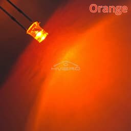 10/20PCS F3 3mm Ultra Bright Flat Top Head White Red Blue Orange UV Pink Diode Bulbs Wide Angle Light Emitting Lamps Diodes Led