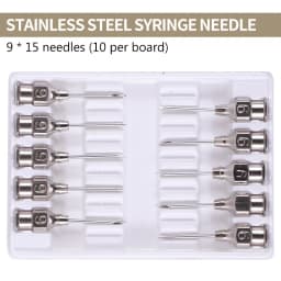Multiple Specifications of Animal Metal Injection Needles, Stainless Steel Syringes, Cattle Sheep Vaccine Injection Needles