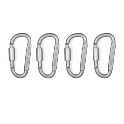 Carabiner For Key Camping Survival EDC Outdoor Keychain Clip Alloy Aluminum Tactical Caribiner Climbing Karabiners