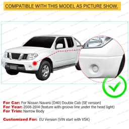 Pocket Style Fender Flares For Nissan Navara D40 2006 2007 2008 2009 2010 2011 2012 2013 2014 Wheel Arch 4X4 Car Accessories
