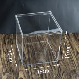 Large Capacity Jewelry Storage Box Clear Acryl Cube Portable Jewelry Storage Earrings Necklace Ring Jewelry Display
