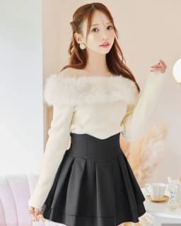 Japanese Style Mini Skirts for Women Mine Mass-Produced Sweet Black Skirt Culottes Autumn Summer Ruffled Pleated Short Skirt