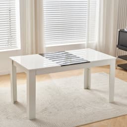 BonChoice 110/120/150cm Wooden Dining Tables for 2-6 Small Space, Rectangle Kitchen Table for Dining Room, Kitchen