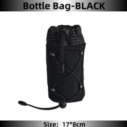 Outdoor Backpack Attachment Storage Bag Nylon Ultralight Portable Phone Bottle Pouch for Mountaineering Hiking Travel Gear