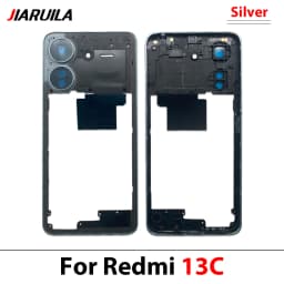 NEW Middle Frame Mid Housing Bezel Replacement parts For Xiaomi Redmi 13 13C 14C A5 Middle Frame