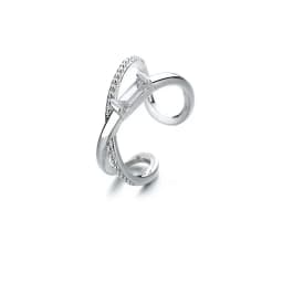 Popular Style Ear Cuff Earring For Women 1 pc Charming Shiny Crystal Without Piercing Ear Clip Earrings Jewelry Gift