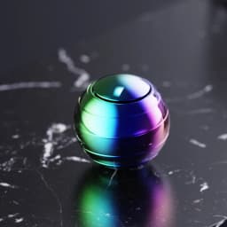 EDC Finger Decompression Metal Desktop Gyroscope Finger Stress-Relieving Toy Stress Relief Visual Fidget Spinner Children's Gift