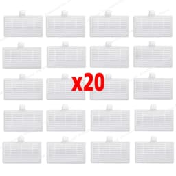 Compatible for Xiaomi Lydsto W2 / Kyvol Cybovac S60 / Blaupunkt Bluebot OMEGA / Inic IX10 Side Brush Hepa Filters Mop Parts
