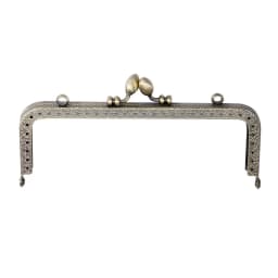 Square Glossy Gold Basic Metal Purse Frame Kiss Clasp Lock DIY Bag Accessories 8.5/10.5/12.5/15/18/20.5 CM Bag Frame Buckle