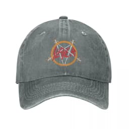Heavy Slayer Band Baseball Caps Vintage Distressed Denim Metal Sun Cap Unisex Style Outdoor Workouts Caps Hat