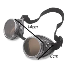Motorcycle Retro Steampunk Glasses Driver Gothic Sunglasses Protective Glasses Decorations Multiple Models Dress Up Tool