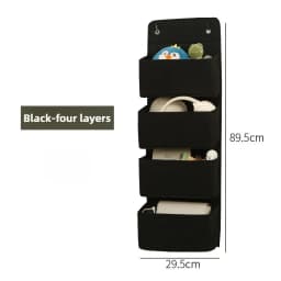 Space Saving Foldable Hanging Storage System Door Mounted Organizer for Shoes Toys Books Miscellaneous Items