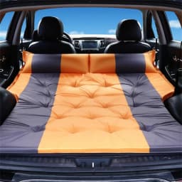 Car Automatic Iatable Bed SUV Car Air Mattress Portable Back Seat Blow-up Sleeping Pad For Trunk Travel Camping Vacation