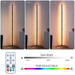Tuya RGB Floor Lamp 200cm White Smart APP Remote Control Modern Corner Floor Light Atmospheric Festival LED Stand Lighting