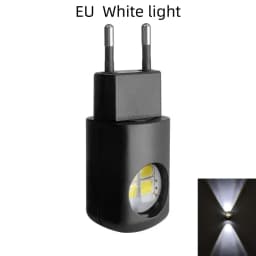 AITHEA Mini LED Night Light EU US Plug Dusk to Dawn Sensor Energy Saving Wall Lamp for Bedroom Bathroom Hallway