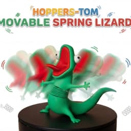 Beaver Transformation Plan Lizard Tom Movable Spring Toy Funny Internet Celebrity Hot Selling 3D Printed Gift