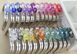 12.5CM arc Crystal diamond stone Candy bead Coins purse frame silver Kiss Clasp Metal-opening Bag accessories 10pcs