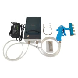 Electric Meat Saline Syringe Pump High Pressure Bacon Pump Gun Electric Injector Meat Processor with 316 Stainless Steel Needle