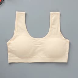 3PCS Kids Cotton Sports Training Bra Solid Color Young Children Underwears Teenage Girls Crop Tops Development Student Vest Bras