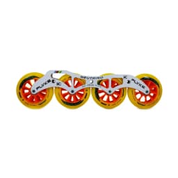 Flyke NEUTRINO 4 wheels inline speed skates frame 4X110 4X100 4X90 Chassis MPC Black Magic XXFirm MATTER Gi3 F1 90mm 100mm 110mm
