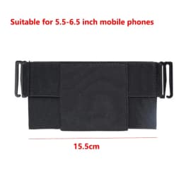 Outdoor Running Mini Invisible Waist Pack Fitted Stretch Pocket Invisible Belt For 5.5-7.5 inch Mobile Phone Organiser Camping
