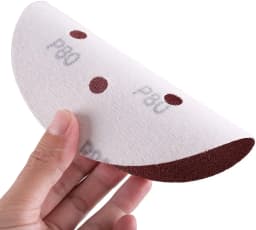 6 Inch 6 Holes 150MM Sanding Discs 60-2000 Grit Flocking Sandpaper Orbital Sander Hook and Loop  Aluminum Oxide Sand Paper