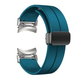 Quick Fit Magnetic Silicone Strap For Samsung Galaxy Watch 6 5 4 40mm 44mm 6 Classic 47 43mm 42 46mm 5Pro 45mm 20mm Sports Band