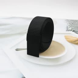 38mm Tank Pattern Nylon Woven Belt, 130-170cm Extended Strap, Durable Casual Waist Belt, Adjustable Daily Outdoor Body Accessory
