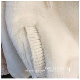 Autumn Winter Imitation Rex Rabbit Fur Eco-friendly Fur Jacket Women Outwear Warm Parka Coat Loose Thick Cold-Proof Plush Coats