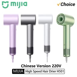 MIJIA High Speed Hair Dryer H501,110000RPM 200‑Million‑Ion Low‑Noise Lightweight Quick Dry Blow Dryer For Home Use -CN-