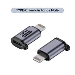 Micro USB To Type C Adapter Mini USB To USB C 480Mbps Fast Data Charging Connector USBC To Lightning Adapter For iphone Android