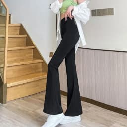 Women High Waist Slim Flared Pants Solid Sexy Leggings High Elastic Hip Liftting Pants Outdoor Trainning Fashion Yoga Tights