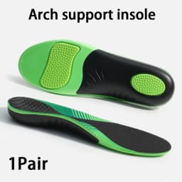 1 Pair New Sports Shock Absorption Quality Arch Support Shoe Sole Orthopedic Shoe Insoles for Men & Women Comfortable Running
