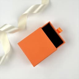 1PCS Free Custom Logo Paper Box Necklace Ring Box With Sponge Drawer Box Personalized Exquisite Jewelry Packaging Pack 8*8 10*10