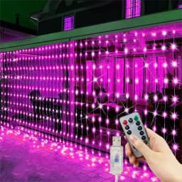 Remote Control USB Fairy Lights 3 4 6 Meters LED Curtain String Lights for Christmas Home Bedroom Decoration Festive Party