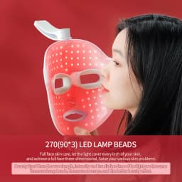 Wireless 7 Colors Face LED Mask Photon Facal Beauty Mask Skin Rejuvenation Anti Acne Repair Skin Tightening Anti Aging Skin Care