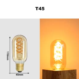 Retro Vintage E27 LED Filament Light Bulb 220V 3W ST64 A60 G80 G95 G125 T185 Edison LED Lamp For Home Glass Decor Spiral Diode