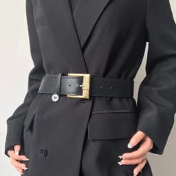 2026 Maillard Style Wide Belt Niche High End Vintage